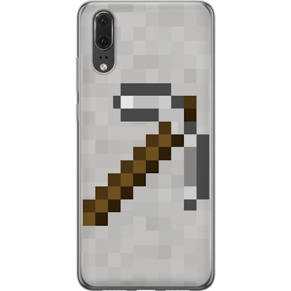 Huawei P20 Läpinäkyvä kuori Minecraft Työkalut