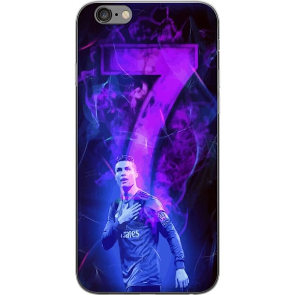 Apple iPhone 6s Plus Gennemsigtig cover Ronaldo 7