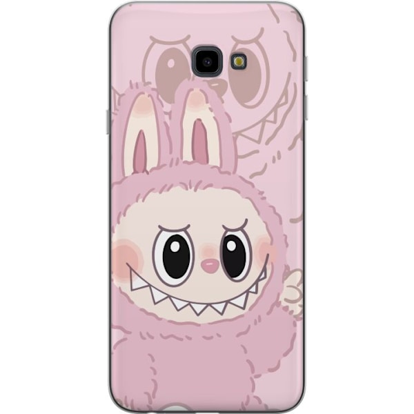 Samsung Galaxy J4+ Genomskinligt Skal Labubu Floral Freak –