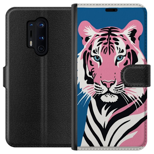 OnePlus 8 Pro Lommeboketui Tankefull Tiger