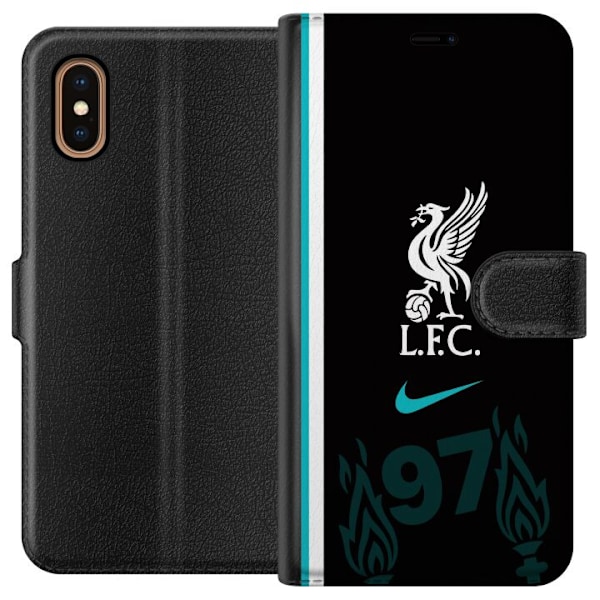 Apple iPhone XS Max Lommeboketui Liverpool FC