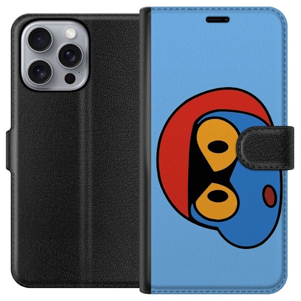 Apple iPhone 16 Pro Max Tegnebogsetui Bold Bot Head