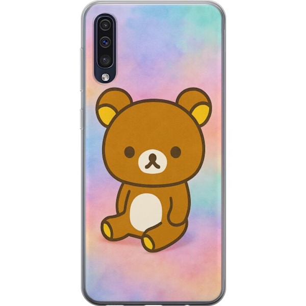 Samsung Galaxy A50 Läpinäkyvä kuori Kawaii Sanrio Rilakkuma