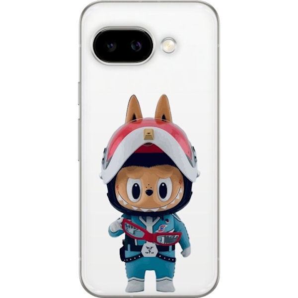 Google Pixel 9a Läpinäkyvä kuori How2work Labubu hirviöt x