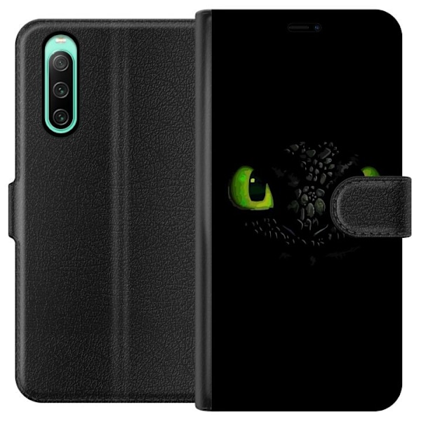 Sony Xperia 10 IV Tegnebogsetui Dragetræneren