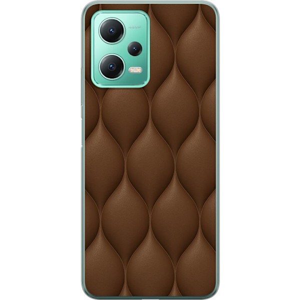 Xiaomi Redmi Note 12 Genomskinligt Skal Cocoa Scales