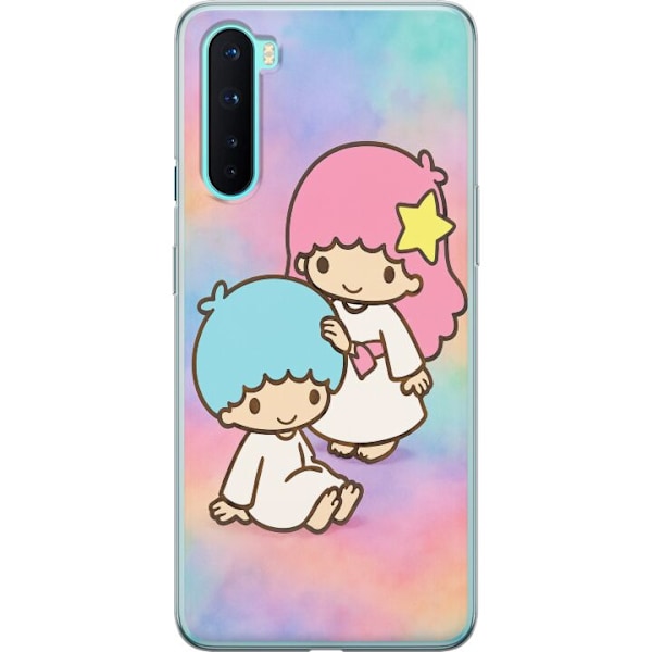 OnePlus Nord Genomskinligt Skal Kawaii Sanrio Kiki Lola Little Twin Stars
