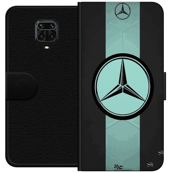 Xiaomi Redmi Note 9 Pro Plånboksfodral Mercedes