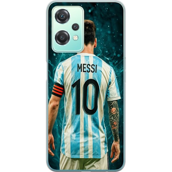 OnePlus Nord CE 2 Lite 5G Genomskinligt Skal Messi