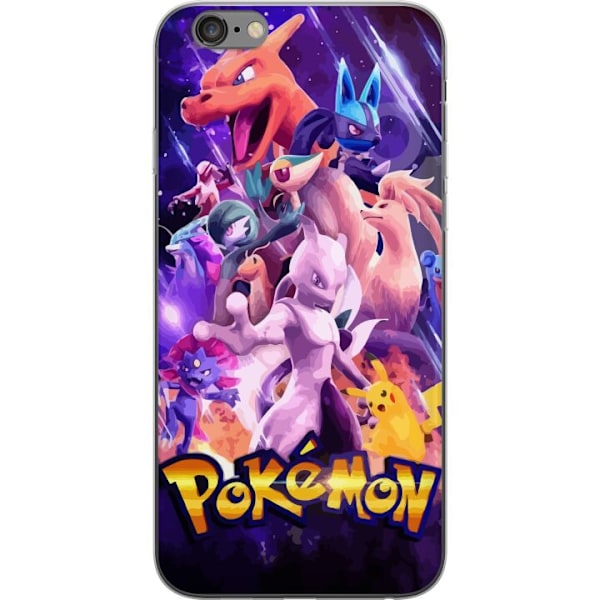 Apple iPhone 6 Plus Genomskinligt Skal Pokemon