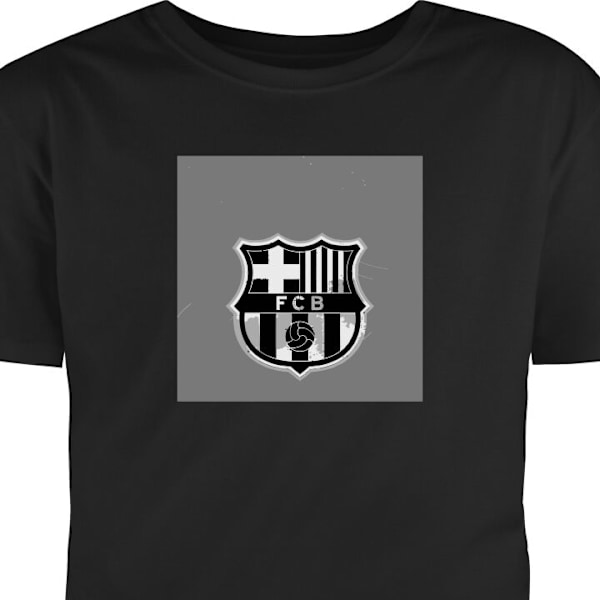 T-skjorte for Voksen | Klassisk Voksen-T-skjorte FCB svart M
