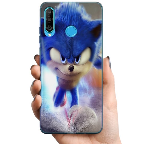 Huawei P30 lite TPU Mobilskal Sonic
