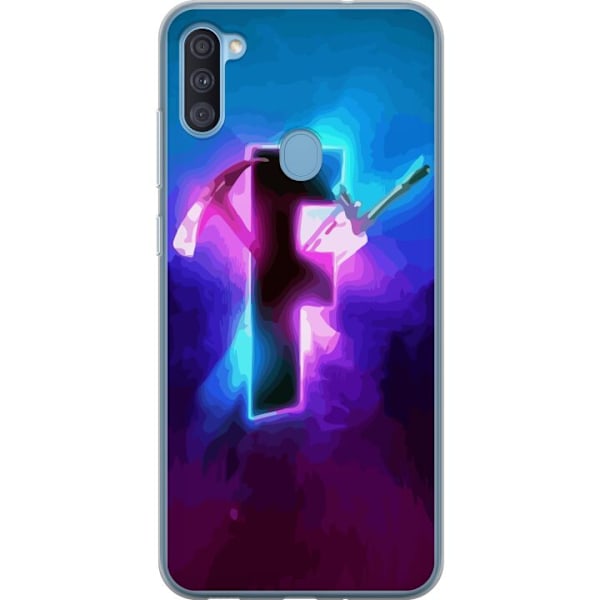 Samsung Galaxy A11 Gennemsigtig cover Fortnite