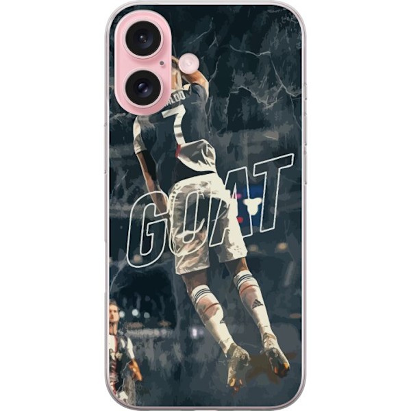 Apple iPhone 16 Gennemsigtig cover Cristiano Ronaldo