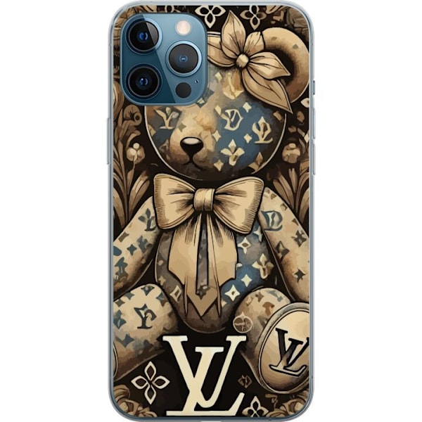 Apple iPhone 12 Pro Max Genomskinligt Skal LV Teddy