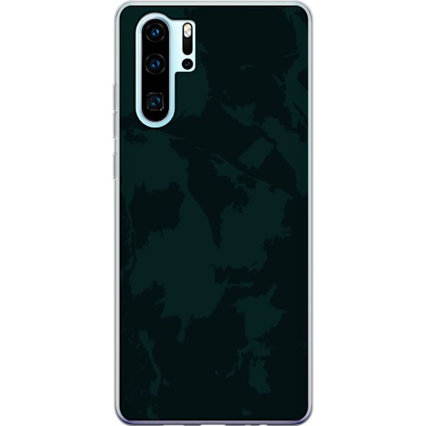 Huawei P30 Pro Gennemsigtig cover Grønt