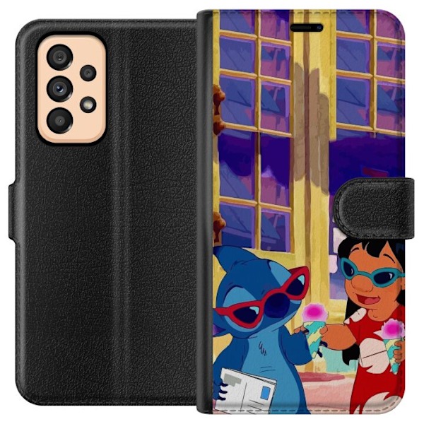 Samsung Galaxy A53 5G Lompakkokotelo lilo ja stitch 2025