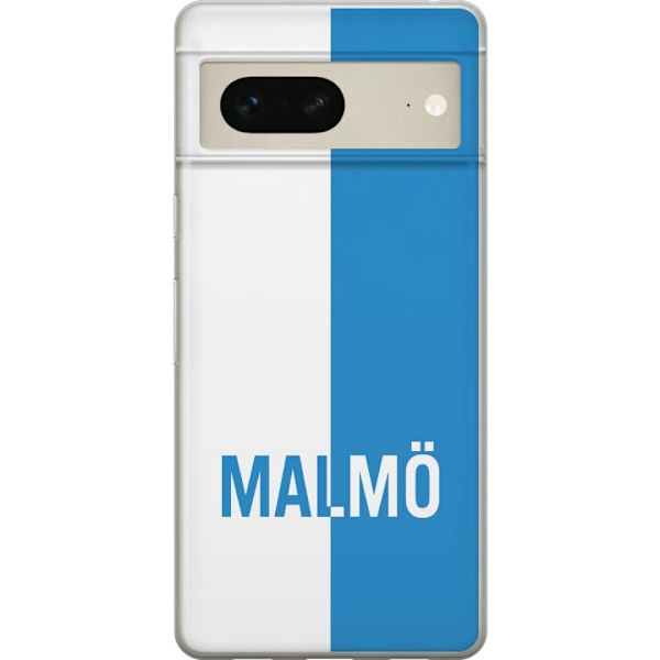 Google Pixel 7 Läpinäkyvä kuori Malmö – jalkapallo