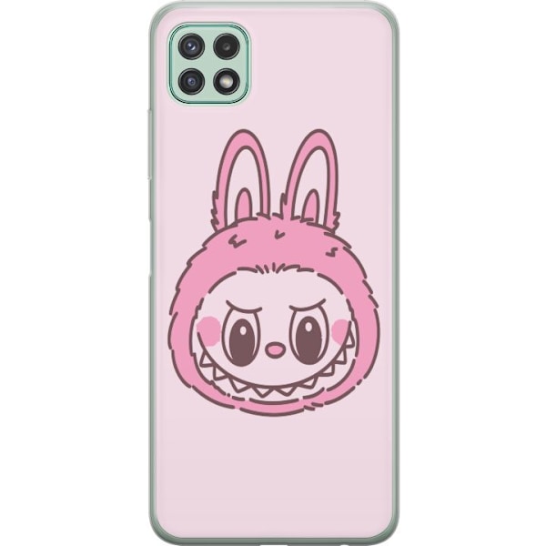 Samsung Galaxy A22 5G Läpinäkyvä kuori Labubu Eläinradan B