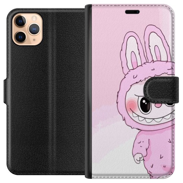 Apple iPhone 11 Pro Max Lompakkokotelo Labubu Jänis-sarja
