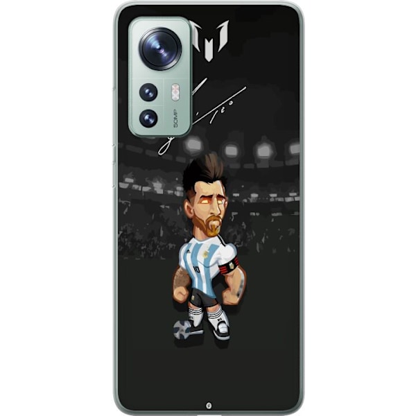 Xiaomi 12 Genomskinligt Skal Messi