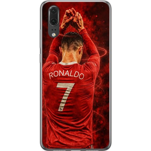 Huawei P20 Gjennomsiktig deksel Ronaldo