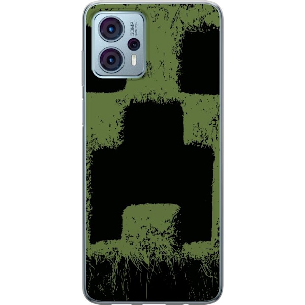 Motorola Moto G23 Genomskinligt Skal A Minecraft Movie