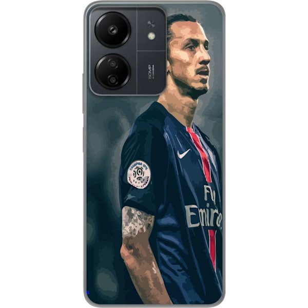 Xiaomi Redmi 13C Genomskinligt Skal Zlatan Ibrahimović