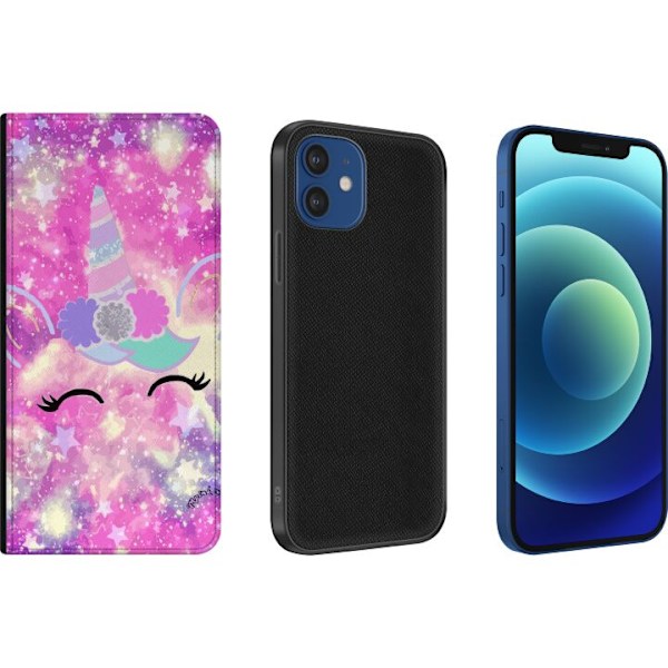 Apple iPhone 12  Tegnebogsetui Enicorn