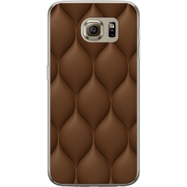 Samsung Galaxy S6 Genomskinligt Skal Cocoa Scales