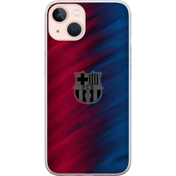 Apple iPhone 13 mini Läpinäkyvä kuori FC Barcelona