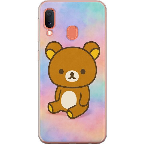 Samsung Galaxy A20e Läpinäkyvä kuori Kawaii Sanrio Rilakkum