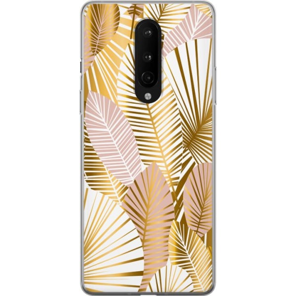 OnePlus 8 Läpinäkyvä kuori Kulta