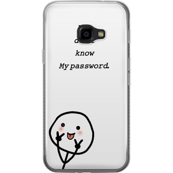 Samsung Galaxy Xcover 4 Gennemsigtig cover Du Kender Ikke Mit