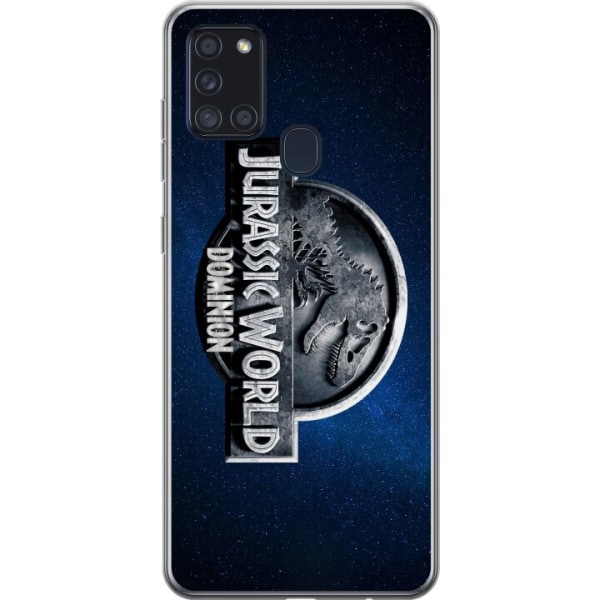 Samsung Galaxy A21s Genomskinligt Skal Jurassic World Dominion