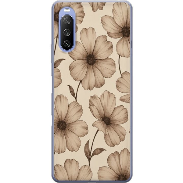 Sony Xperia 10 III Gjennomsiktig deksel Pastel Rush