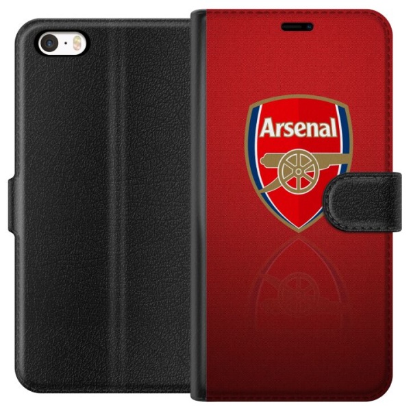 Apple iPhone SE (2016) Lompakkokotelo Arsenal