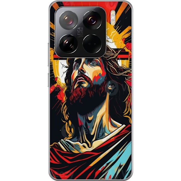 Xiaomi 15 Pro Läpinäkyvä kuori Jeesus ja Kortti - uskonnoll