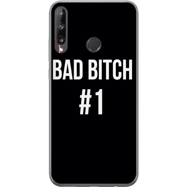 Huawei P40 lite E Genomskinligt Skal Bad Bitch #1