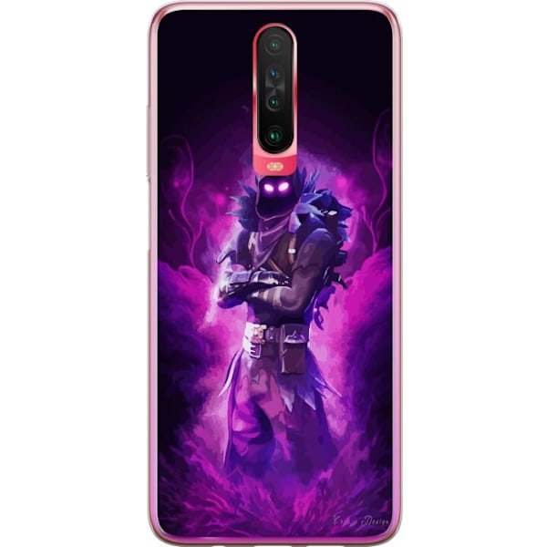 Xiaomi Redmi K30 Läpinäkyvä kuori Fortnite