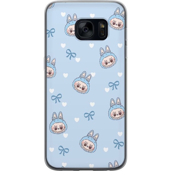 Samsung Galaxy S7 Gennemsigtig cover Labubu Ildånd