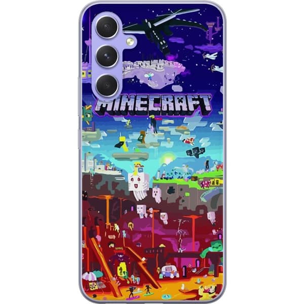 Kompatibelt Mobildeksel til Samsung Galaxy A54 Minecraft