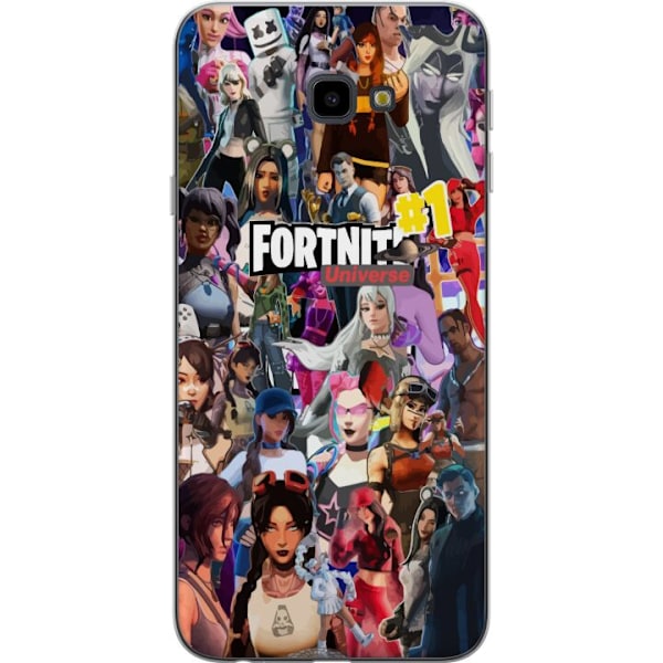 Samsung Galaxy J4+ Gennemsigtig cover Fortnite