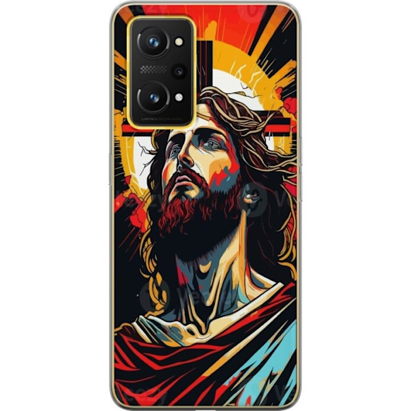 Realme GT Neo 3T Gjennomsiktig deksel Jesus & Kort - religiøs