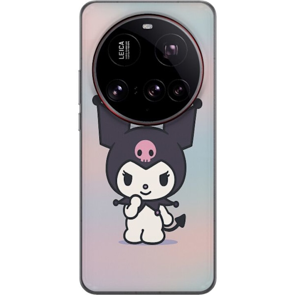 Xiaomi 15 Ultra Genomskinligt Skal Kawaii Sanrio Kuromi