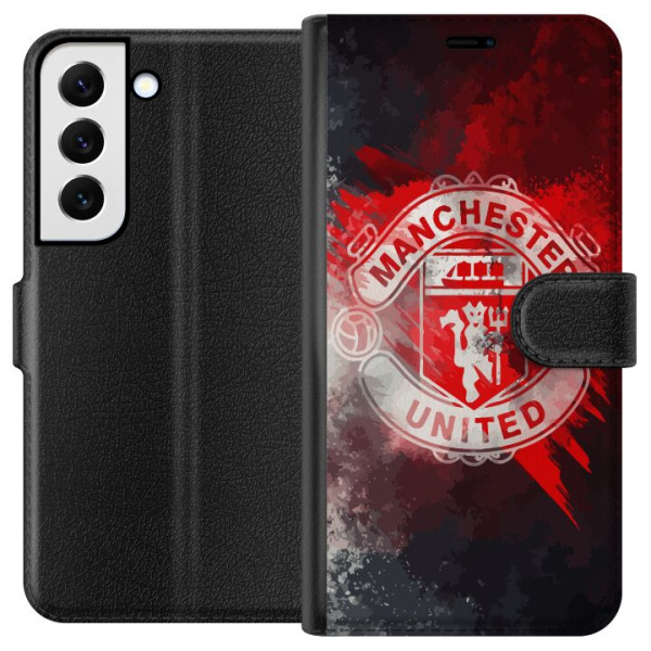 Samsung Galaxy S22 5G Plånboksfodral Manchester United