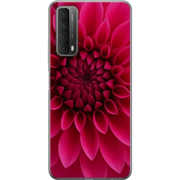 Huawei P smart 2021 Läpinäkyvä kuori Rosecore