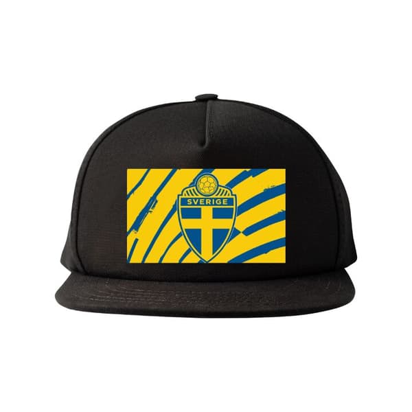 Snapback-lippalakki musta one size