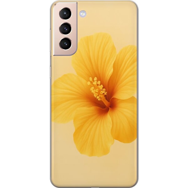 Samsung Galaxy S21 Läpinäkyvä kuori Lemon Zing
