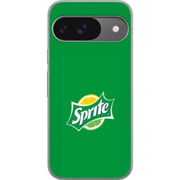 Kompatibelt Mobildeksel til Google Pixel 9 Pro Minimalistisk sitrusbrus-inspirert design grønn